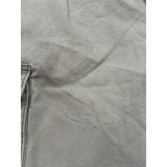 Carhartt Mens Rugged Cargo Pants Relaxed Fit Tan Khaki 40x30 Workwear 100272 - Picture 6 of 7